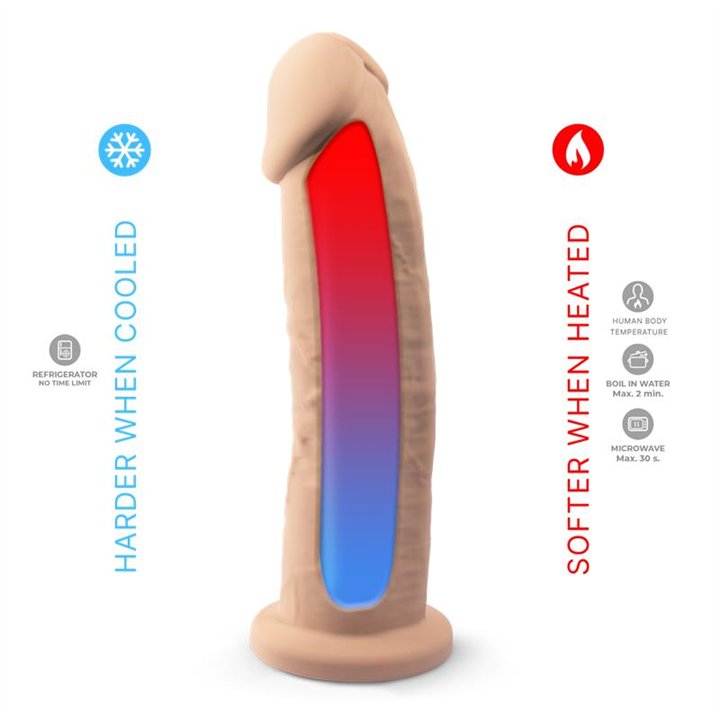 Dildo Dual Density Silicone Mod. 2 - 9 - SD-22057 - Teknashop Ltd