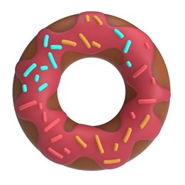 PRETTY LOVE - SUPER DONUT PENIS RING PINK - D-246043 - Teknashop Ltd