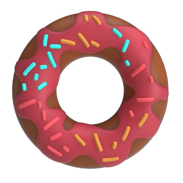 PRETTY LOVE - SUPER DONUT PENIS RING PINK - D-246043 - Teknashop Ltd