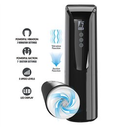 PRETTY LOVE - LARISSA VIBRATING SUCTION MASTURBATOR - D-245247 - Teknashop Ltd
