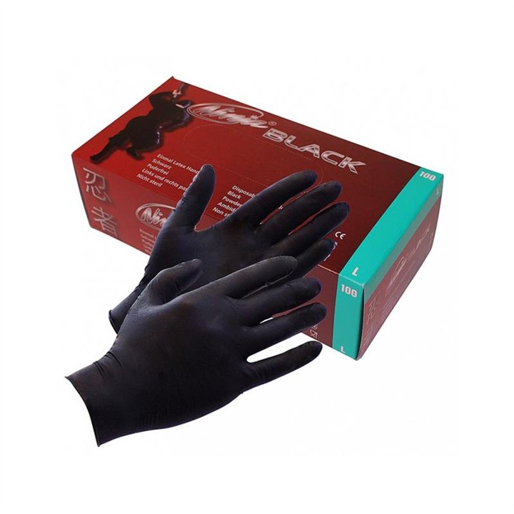 Latex Disposable Gloves 100 Pieces - R7289.3 - Teknashop Ltd