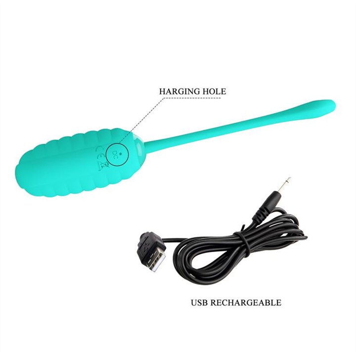 Kirk Vibrating Egg Green - BI-014654-4 - Teknashop Ltd