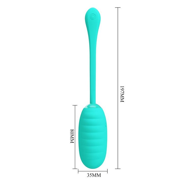 Kirk Vibrating Egg Green - BI-014654-4 - Teknashop Ltd