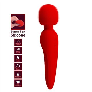 Meredith Massager Wand Red - BI-014668-2 - Teknashop Ltd