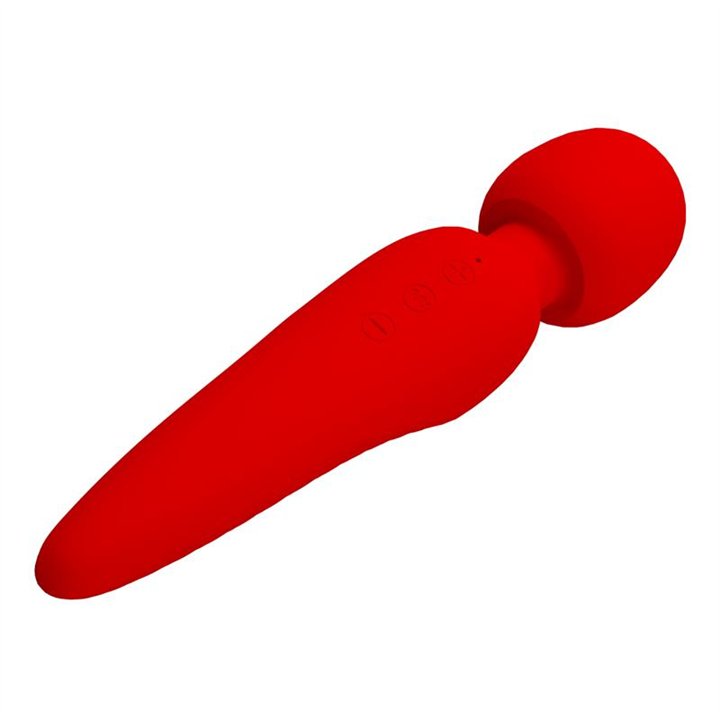 Meredith Massager Wand Red - BI-014668-2 - Teknashop Ltd