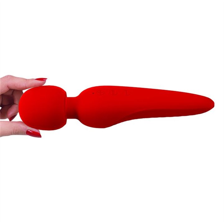 Meredith Massager Wand Red - BI-014668-2 - Teknashop Ltd