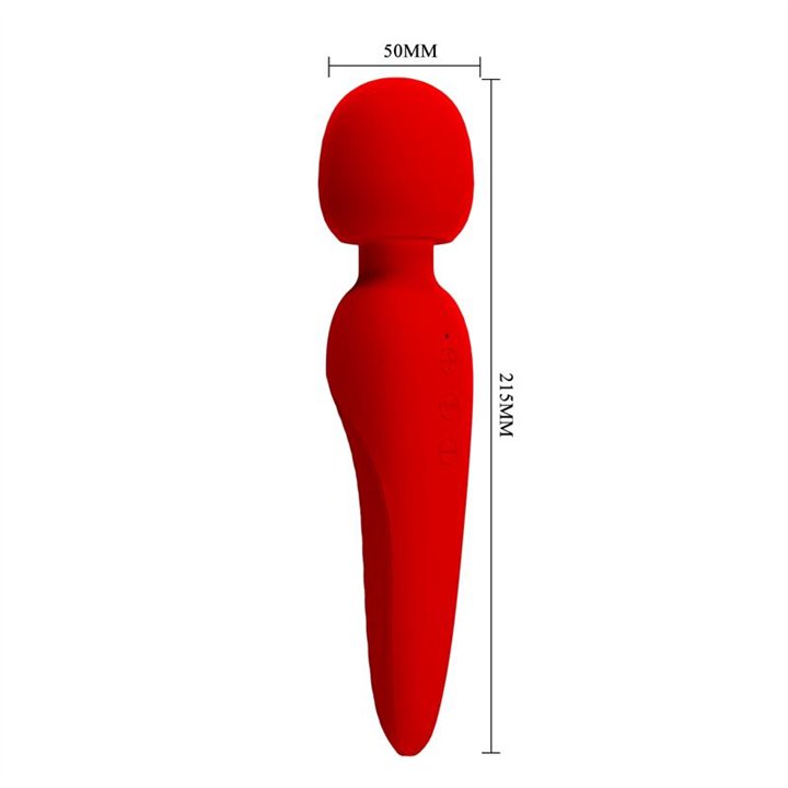Meredith Massager Wand Red - BI-014668-2 - Teknashop Ltd
