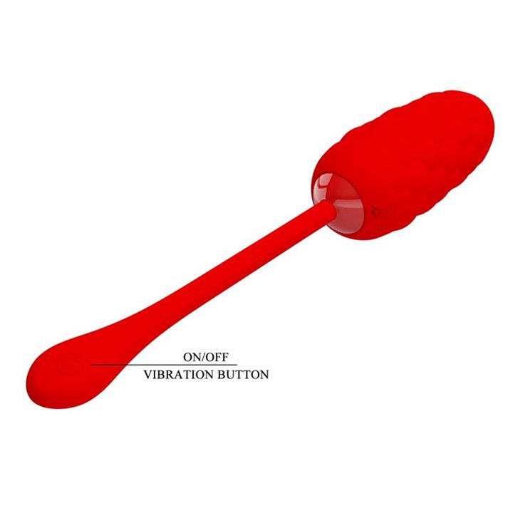 Marina Vibrating Egg Red - BI-014708-2 - Teknashop Ltd