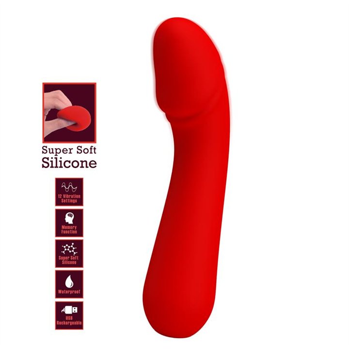 Cetus Vibrator Red - BI-014723-2 - Teknashop Ltd