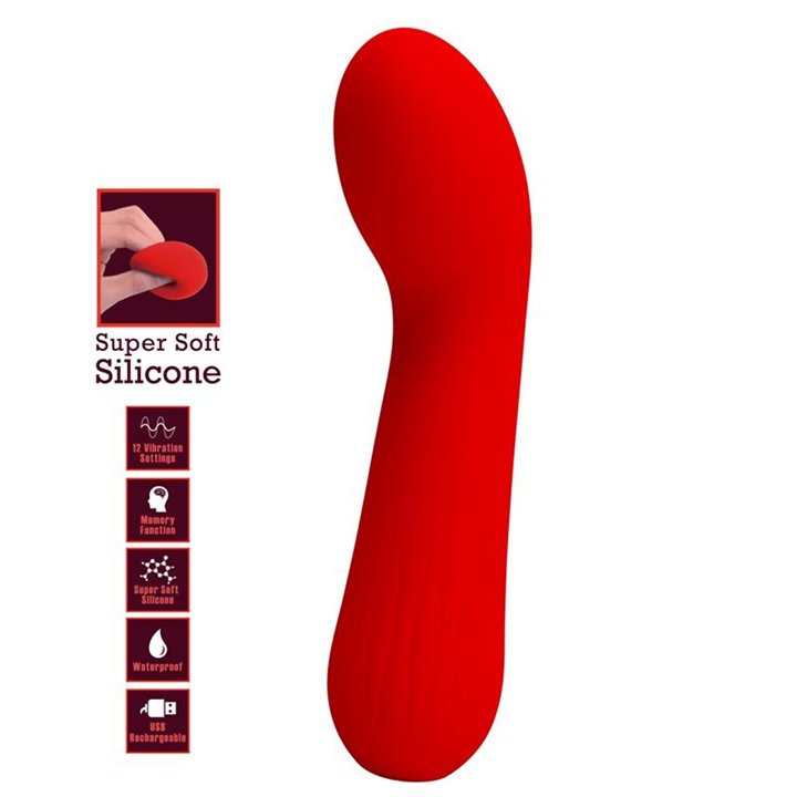 Faun Vibrator Red - BI-014724-2 - Teknashop Ltd