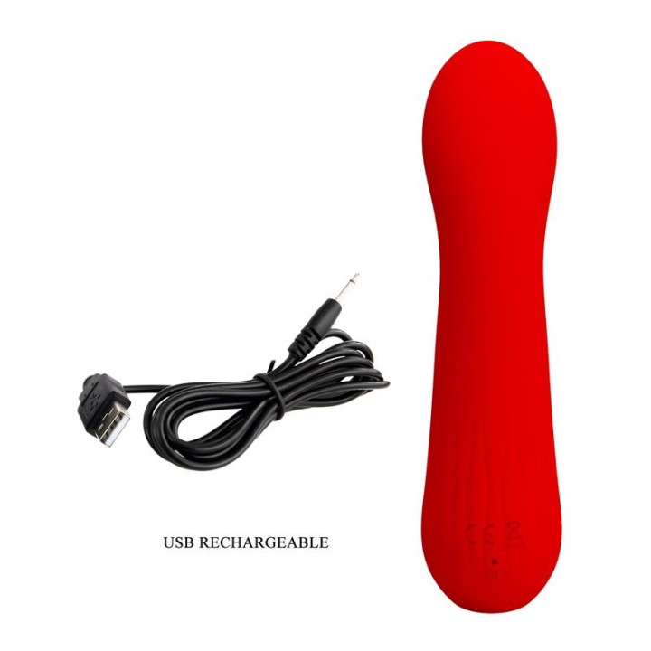 Faun Vibrator Red - BI-014724-2 - Teknashop Ltd
