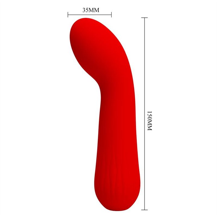 Faun Vibrator Red - BI-014724-2 - Teknashop Ltd