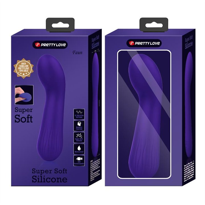 Faun Vibrator Purple - BI-014724-3 - Teknashop Ltd