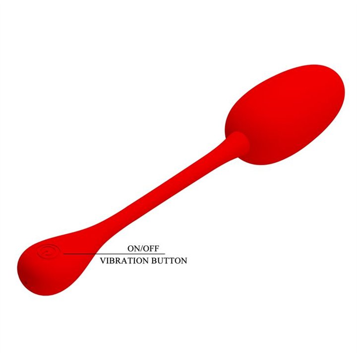 Knucker Vibrating Egg Red - BI-014786-2 - Teknashop Ltd