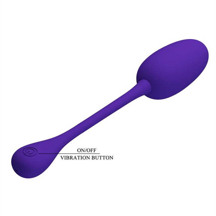 Knucker Vibrating Egg Purple - BI-014786-3 - Teknashop Ltd