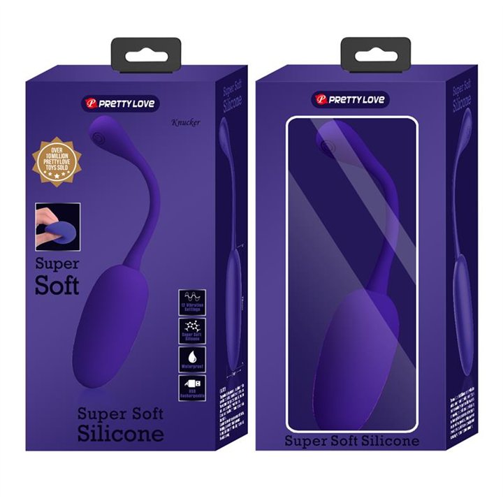 Knucker Vibrating Egg Purple - BI-014786-3 - Teknashop Ltd
