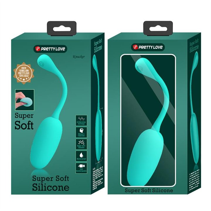 Knucker Vibrating Egg Green - BI-014786-4 - Teknashop Ltd