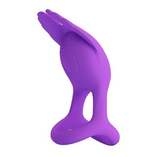 Silas Vibrating Penis Ring Purple - BI-210318-1 - Teknashop Ltd
