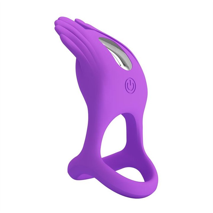 Silas Vibrating Penis Ring Purple - BI-210318-1 - Teknashop Ltd