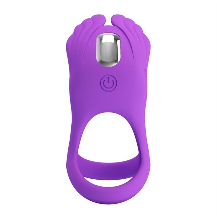 Silas Vibrating Penis Ring Purple - BI-210318-1 - Teknashop Ltd
