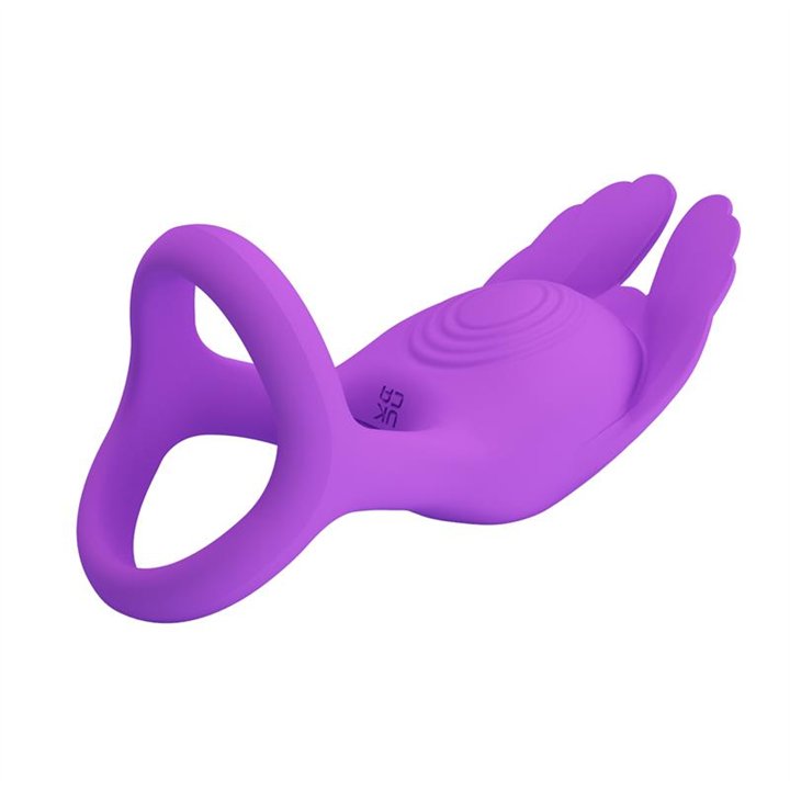 Silas Vibrating Penis Ring Purple - BI-210318-1 - Teknashop Ltd