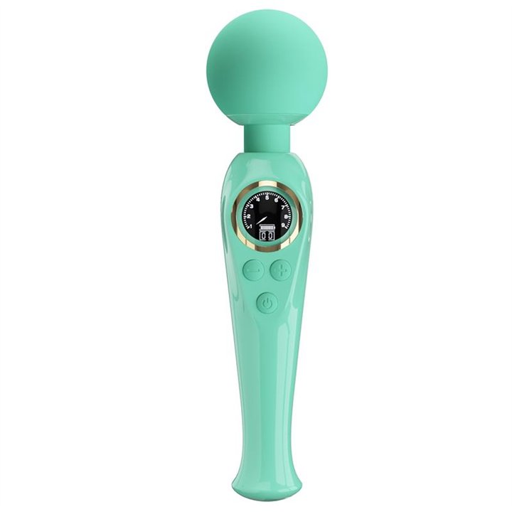 Skyler Massager Wand with Digital Screen Green - BW-055016LED-2 - Teknashop Ltd