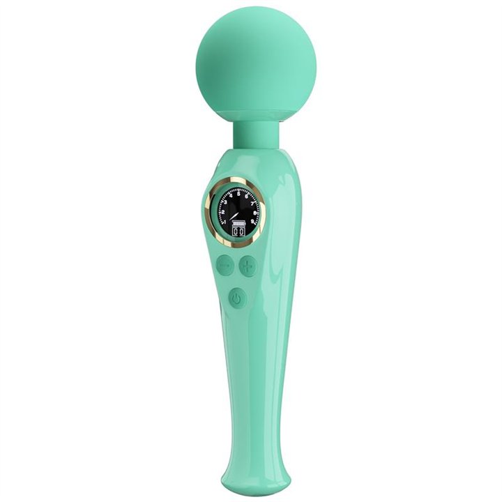 Skyler Massager Wand with Digital Screen Green - BW-055016LED-2 - Teknashop Ltd