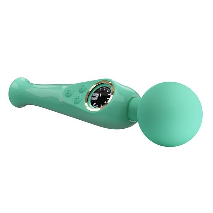Skyler Massager Wand with Digital Screen Green - BW-055016LED-2 - Teknashop Ltd