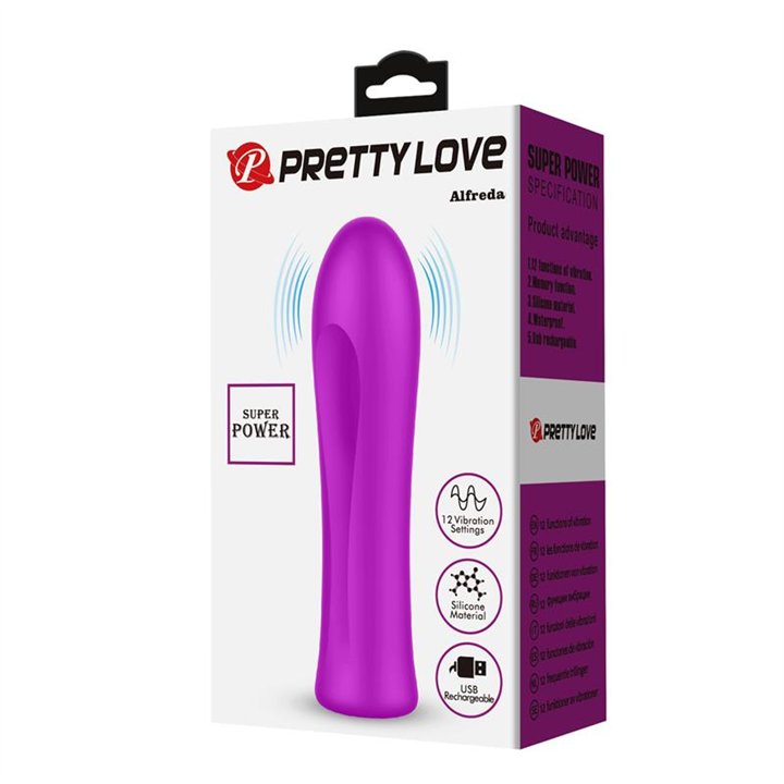Alfreda Vibrator Violet - BW-500018 - Teknashop Ltd