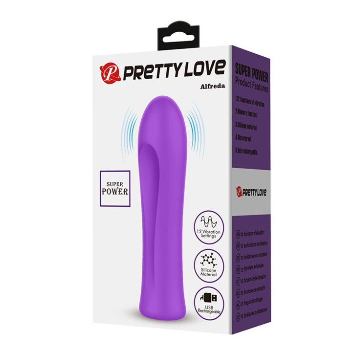 Alfreda Vibrator Purple - BW-500018-2 - Teknashop Ltd