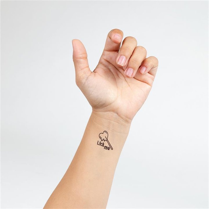 10 temporary Tattoos Candy Collection - F6258 - Teknashop Ltd