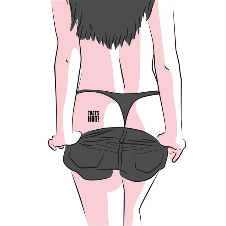 10 temporary tattoos Kinky Collection - F6260 - Teknashop Ltd