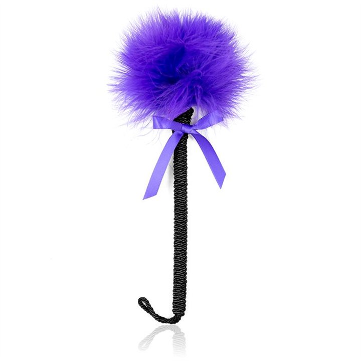 Feather Tickler with Bow 25 cm Purple - 843658379638 - Teknashop Ltd