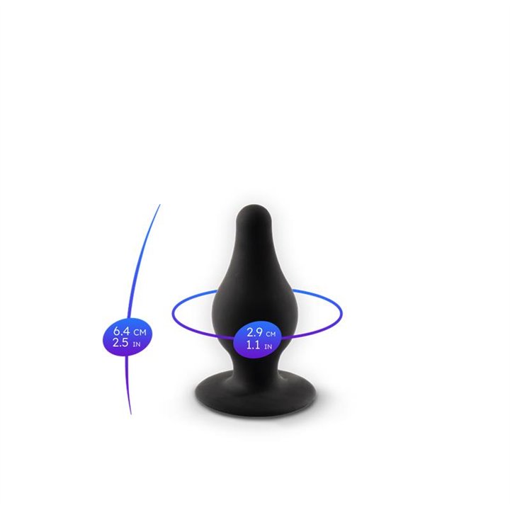 Butt Plug Model 2 XS Black - SD-230597 - Teknashop Ltd