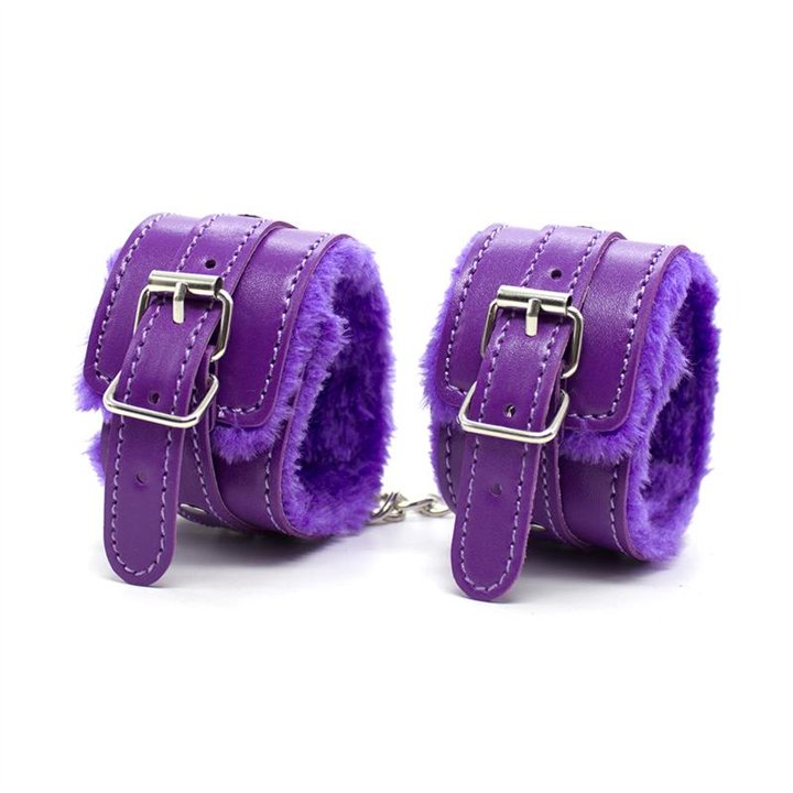 Bondage Set 10 Pieces Purple - IB-623 - Teknashop Ltd