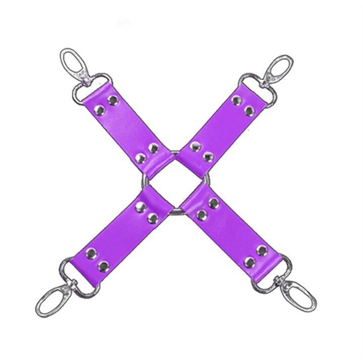 Bondage Set 10 Pieces Purple - IB-623 - Teknashop Ltd