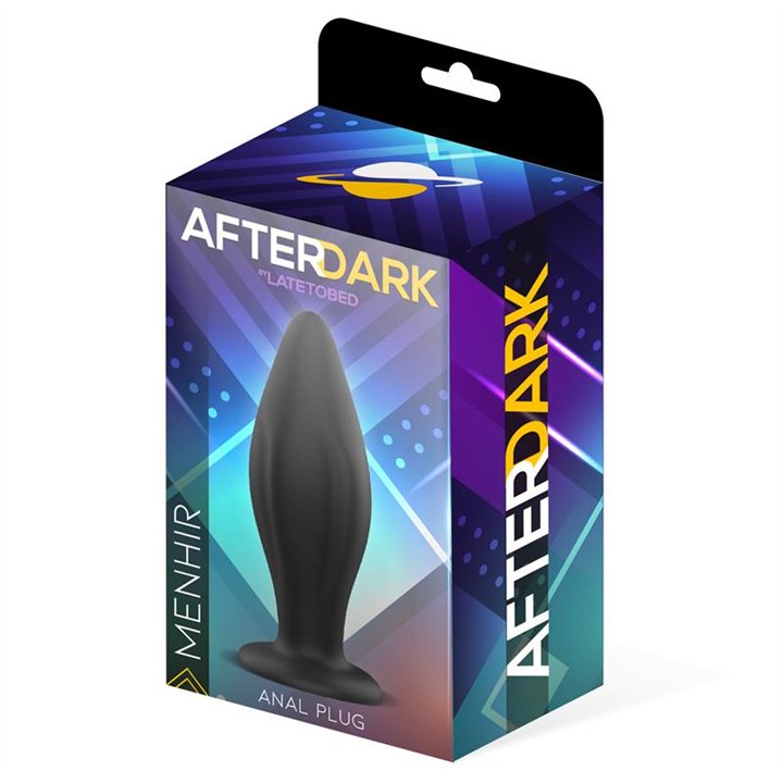 Menhir Butt Plug Silicone 12 cm x 4.5 cm - AD-272 - Teknashop Ltd