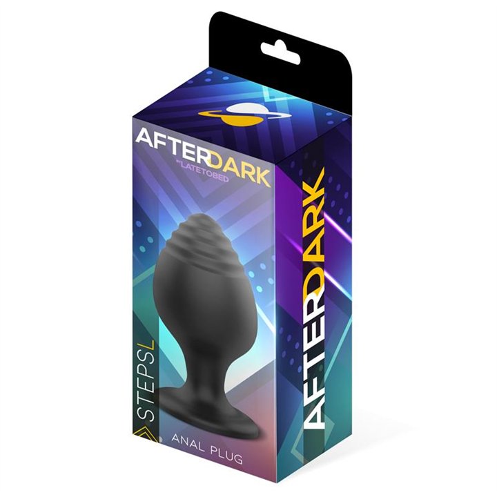 Steps Butt Plug Silicone Size L 9 cm x 4.5 cm - AD-277 - Teknashop Ltd