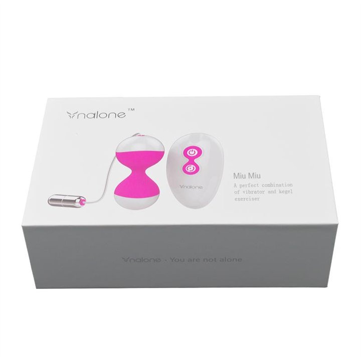 Vibrating Egg and Kegel Balls Miu Miu Fuchsia - VS-VR 21 - Teknashop Ltd