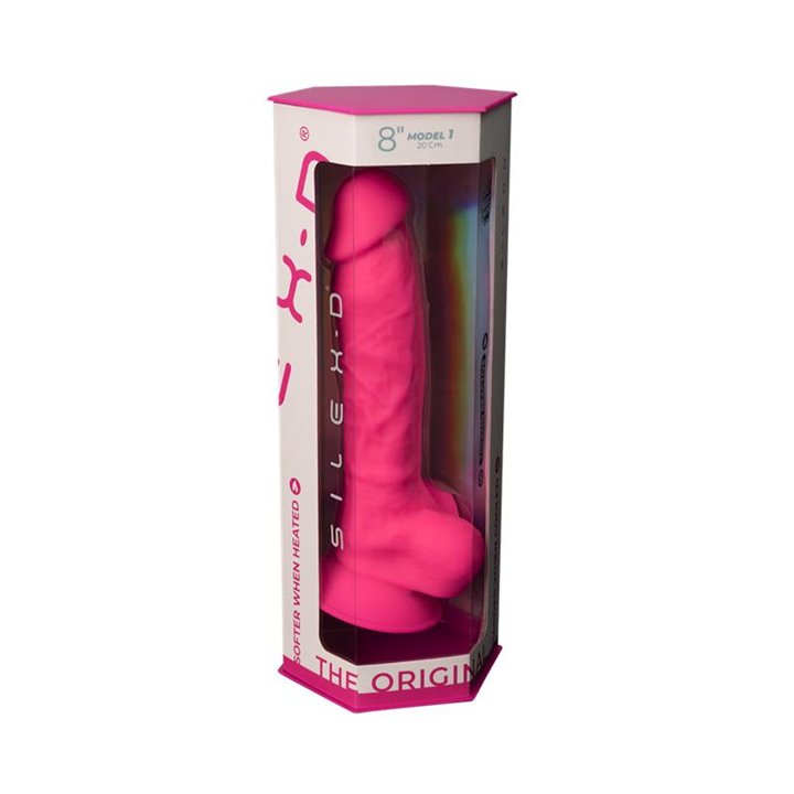 Dual Density Dildo Model 1 (8) Pink - SD-220819 - Teknashop Ltd