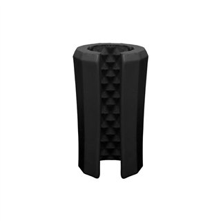 Masturbator Platinum Silicone Black - 782421068837 - Teknashop Ltd
