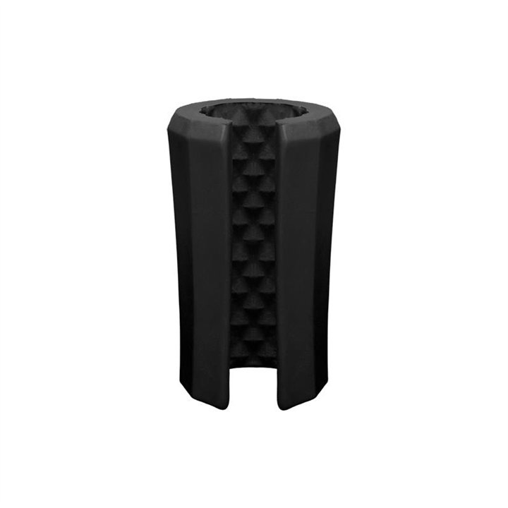 Masturbator Platinum Silicone Black - 782421068837 - Teknashop Ltd