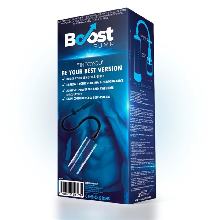 Manual Penis Pump PSX02 Crystal - BO-077 - Teknashop Ltd