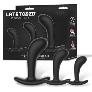 Set of 3 P-Spot Trainer Prostatic Massagers - LT-886 - Teknashop Ltd
