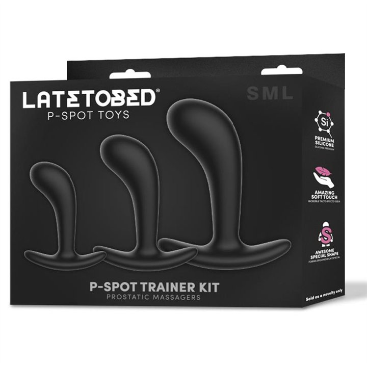 Set of 3 P-Spot Trainer Prostatic Massagers - LT-886 - Teknashop Ltd