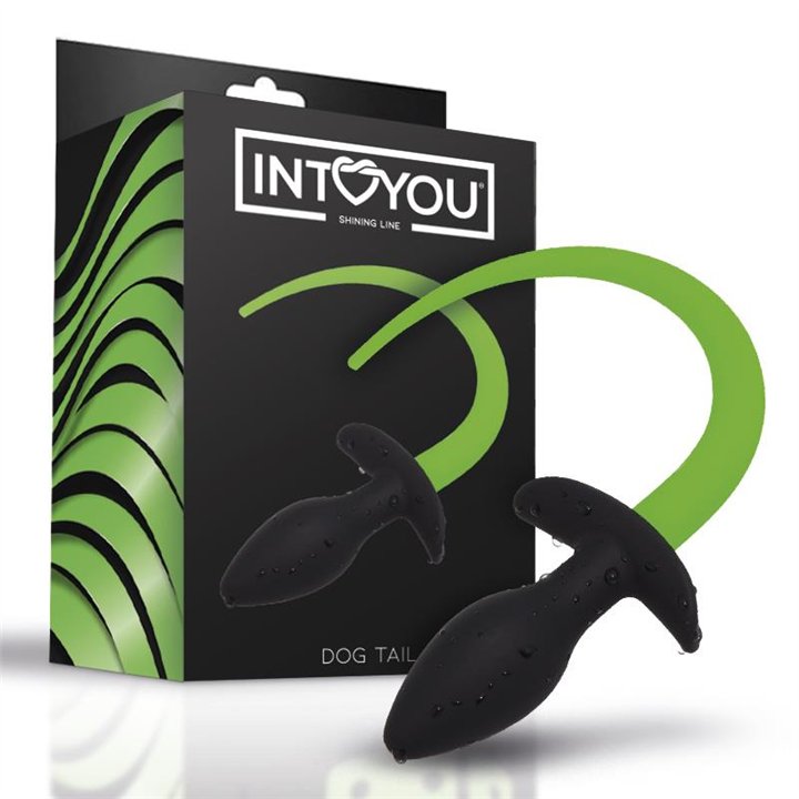 Glow in the Dark Dog Tail Butt Plug - SL-149 - Teknashop Ltd