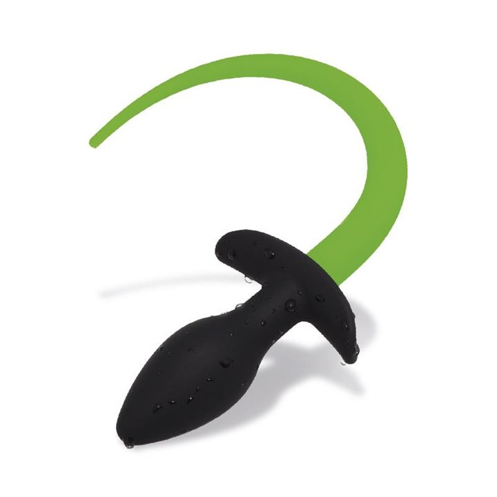 Glow in the Dark Dog Tail Butt Plug - SL-149 - Teknashop Ltd
