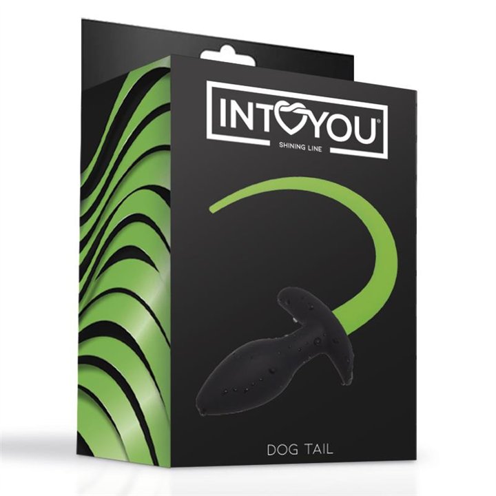 Glow in the Dark Dog Tail Butt Plug - SL-149 - Teknashop Ltd