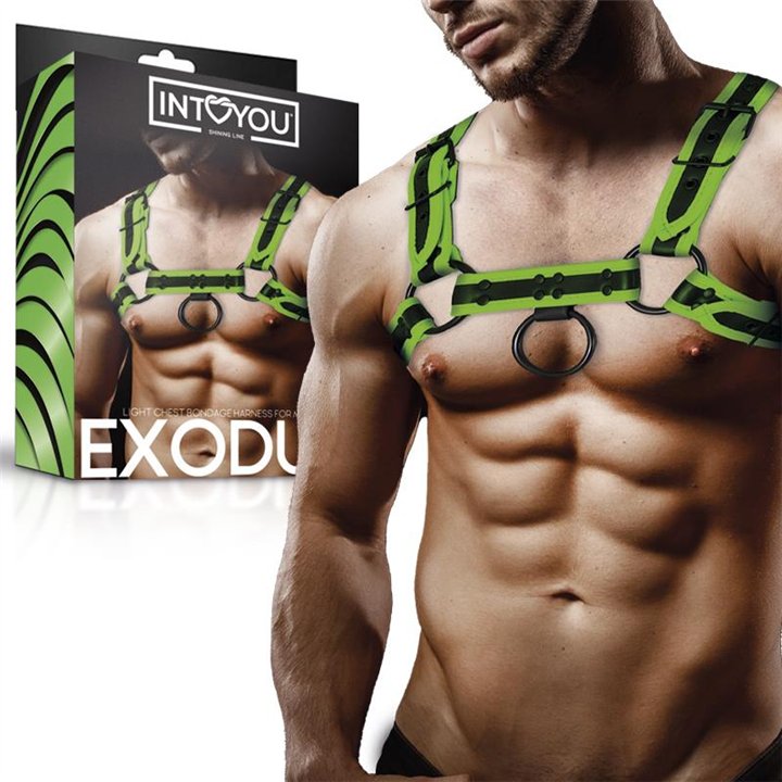 Glow in the Dark Bondage Chest Harness - SL-000 - Teknashop Ltd