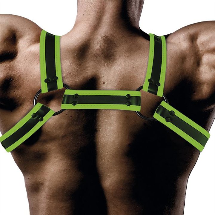 Glow in the Dark Bondage Chest Harness - SL-000 - Teknashop Ltd